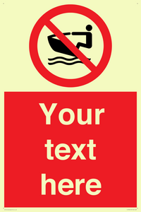 Custom No personal water craft